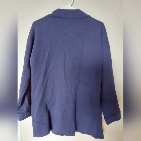 Women's size Large Navy Blue Blazer - Picture 5 of 7